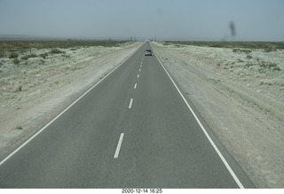 255 a0y. Argentina Eclipse Day - driving back to Neuquen