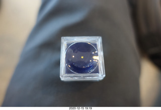 39 a0y. Chris's tiny piece of Apollo 11 heat shield, thirty-one orbits and one eclipse in the moon's shadow