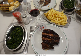 141 a0y. Argentina - Buenos Aires - Astro Trails dinner - food