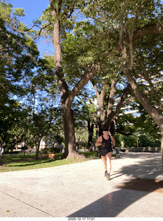 5 a0y. Argentina - Buenos Aires - morning run + Adam
