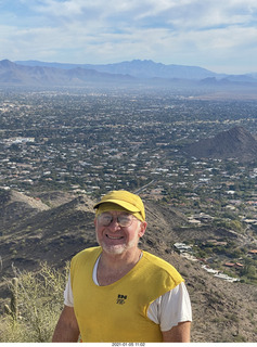 Adam on a hike