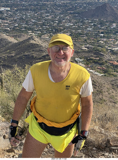 Adam on a hike