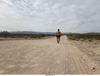 Alamo Lake run + Adam