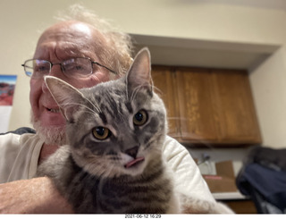 Adam and cat Potato