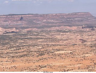 579 a16. aerial - to Monument Valley