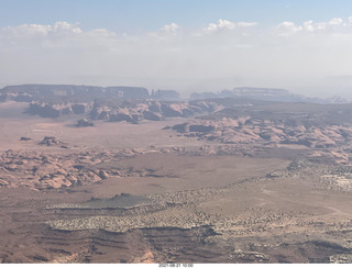 586 a16. aerial - Monument Valley