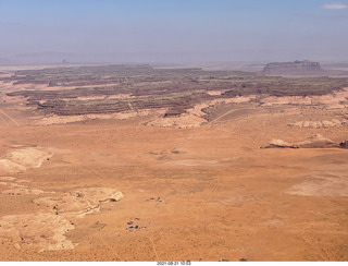 587 a16. aerial - to Monument Valley