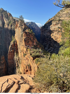 34 a18. Zion National Park - Scout Landing - Angels Landing