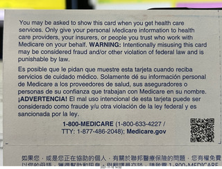 Medicare application