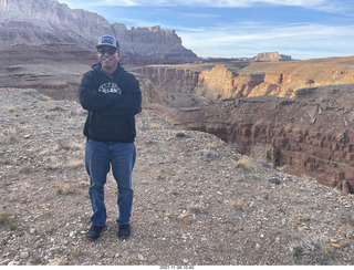 48 a19. Utah back country - Hidden Splendor airstrip area on the ground + Jerome