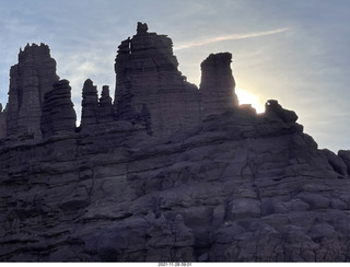 40 a19. Fisher Towers trailhead