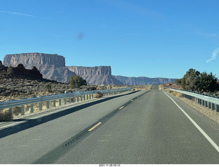 52 a19. driving from fisher towers