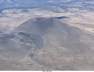 192 a19. aerial - flight from moab to phoenix - Sunset crater