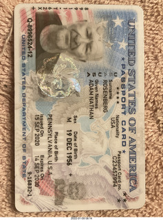 Uganda visa in my passport