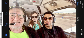 Adam flying N8377W