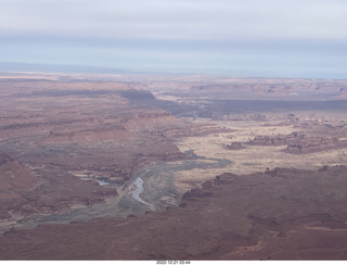 26 a1n. aerial - Lake Powell  low water