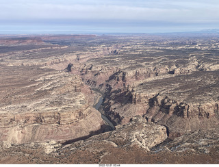 39 a1n. aerial - Cataract Canyon