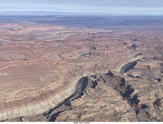 65 a1n. aerial - Canyonlands Confluence of Colorado and Green Rivers