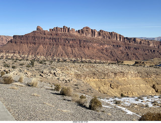 103 a1n. Utah - driving from moab to hanksville - Interstate 70 - San Rafael Reef