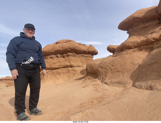 234 a1n. Utah Goblin Valley State Park - valley of goblins + Adam