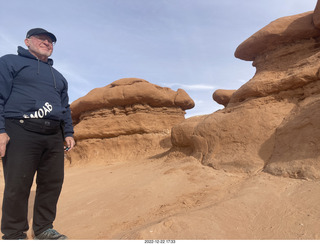 240 a1n. Utah Goblin Valley State Park - valley of goblins + Adam