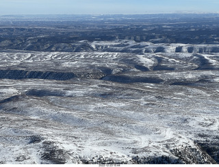 59 a1n. aerial - canyonlands - Green River, Desolation Canyon, Book Cliffs