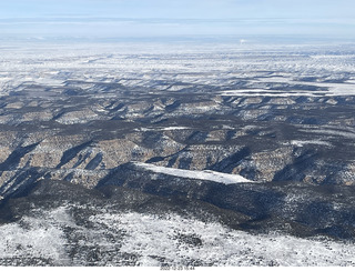 75 a1n. aerial - canyonlands - Green River, Desolation Canyon, Book Cliffs