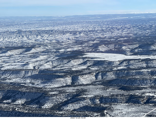 82 a1n. aerial - canyonlands - Green River, Desolation Canyon, Book Cliffs