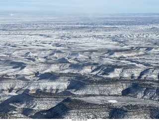 83 a1n. aerial - canyonlands - Sand Wash airstrip area