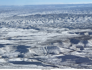 90 a1n. aerial - canyonlands - Sand Wash airstrip area