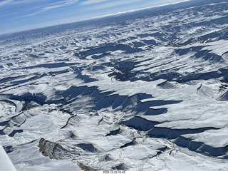 163 a1n. aerial - canyonlands - Green River, Sand Wash airstrip