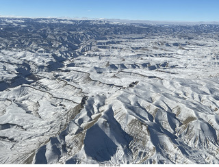 166 a1n. aerial - canyonlands - Green River, Sand Wash airstrip area