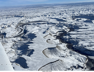 169 a1n. aerial - canyonlands - Green River, Sand Wash airstrip