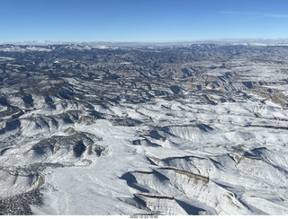 173 a1n. aerial - canyonlands - Green River, Desolation Canyon, Book Cliffs
