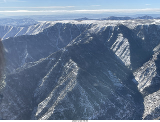 197 a1n. aerial - canyonlands - Green River, Desolation Canyon, Book Cliffs