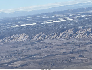223 a1n. aerial - canyonlands - San Rafael swell (or reef)
