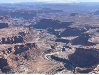 262 a1n. aerial - canyonlands - Dirty Devil airstrip