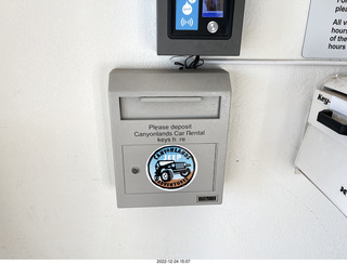 8 a1n. rental car keydrop