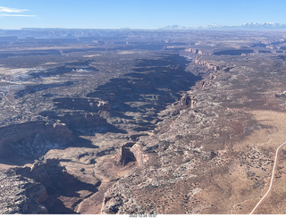 15 a1n. aerial - near Canyonlands Field (CNY)