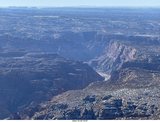 80 a1n. aerial - Cataract Canyon