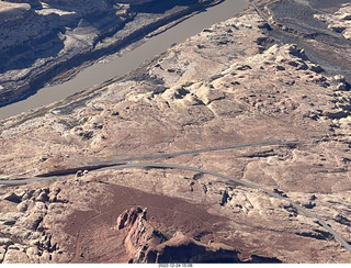 110 a1n. aerial - Hite airstrip (UT03)