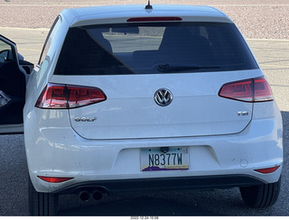 214 a1n. n8377w car license plate