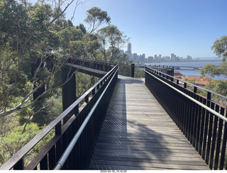 75 a1s. Astro Trails - Perth tour - Australian Botanical Garden - aerial walkway
