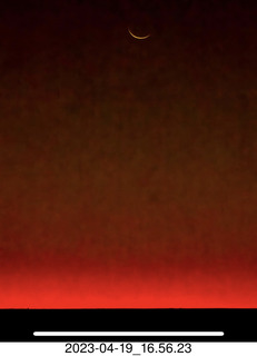 136 a1s. Facebook moon just before total new moon