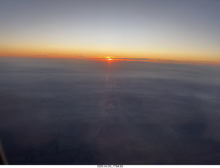 78 a1s. Astro Trails - aerial sunset