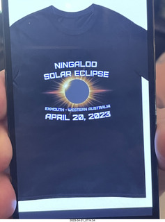 1 a1s. t-shirt i ordered