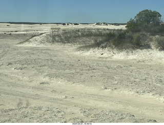 31 a1s. Astro Trails - Australia - sand dunes