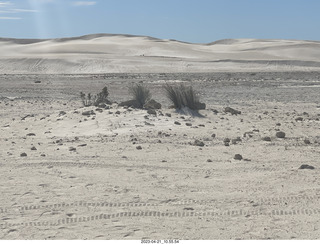 Astro Trails - Australia - sand dunes