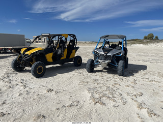 Astro Trails - Australia - sand dunes