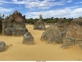 134 a1s. Astro Trails - Australia - Pinnacle park